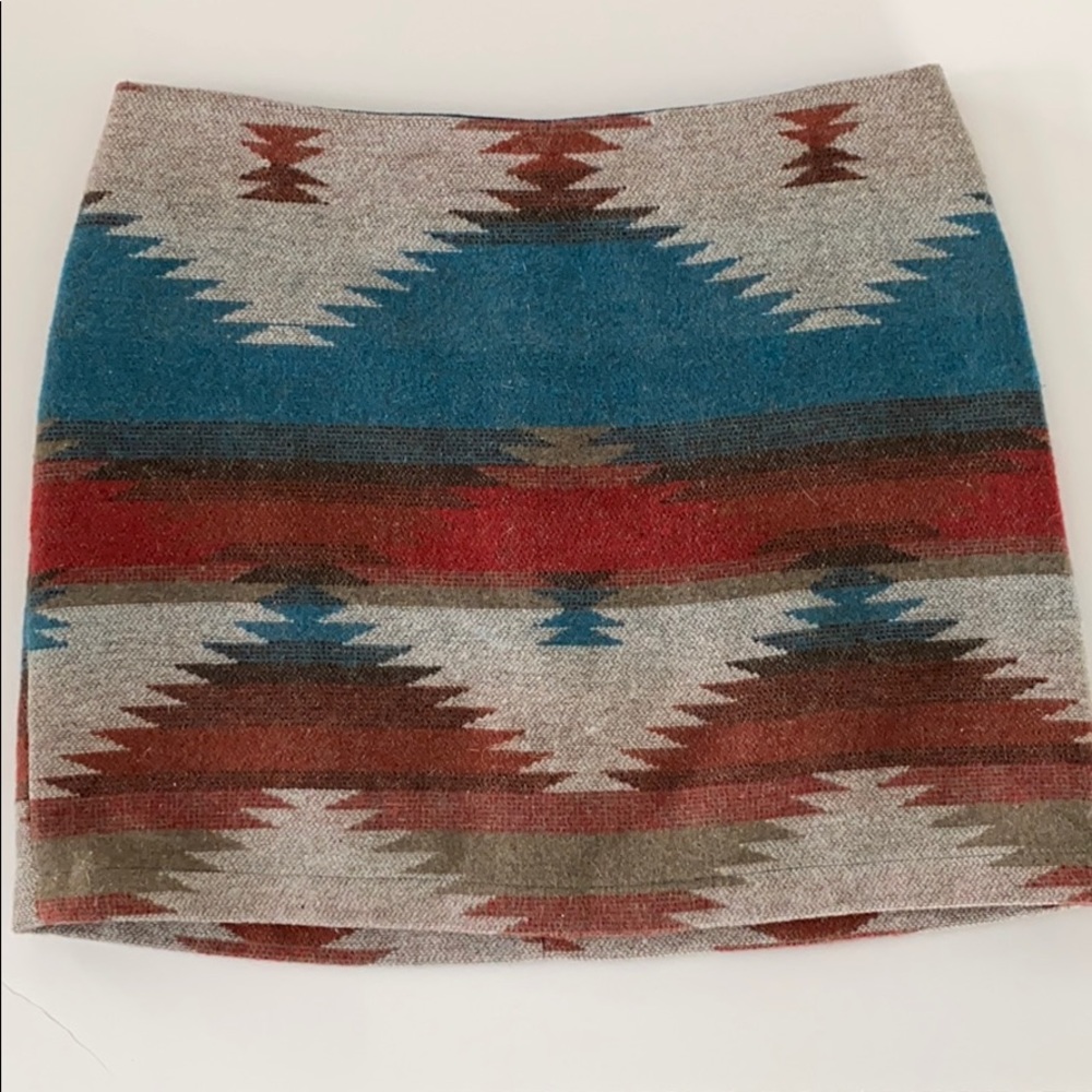 Wool skirt